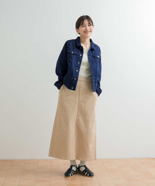 URBAN RESEARCH DOORS（アーバンリサーチドアーズ）の「Denim Jacket（デニムジャケット・レディース・INDIGO/ONE WASH・M）」の9枚目の写真