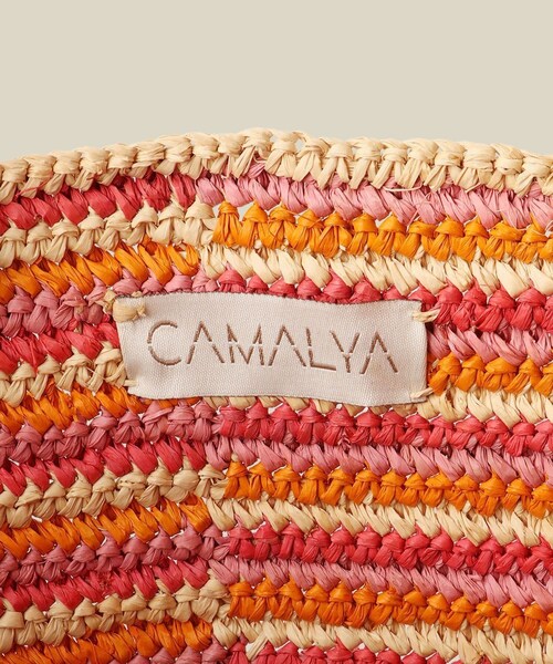 ROPE'(ロペ)の「【CAMALYA(カマーリア)】MALINA(トートバッグ・レディース・グリーン/ピンク系・F)」の16枚目の写真