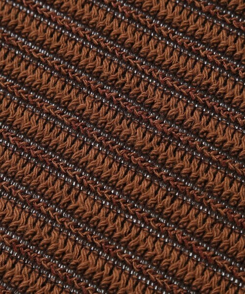 ADAM ET ROPE'（アダムエロペ）の「【La Maison de Lyllis（メゾンドリリス）】KERCHIEF（その他ヘアアクセサリー・レディース・オフホワイト/ダークブラウン・F）」の11枚目の写真