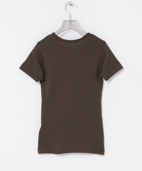 URBAN RESEARCH(アーバンリサーチ)の「THYARD コンパクトTシャツ(Tシャツ/カットソー・レディース・OFF WHITE/BLACK/BROWN・Free)」の10枚目の写真