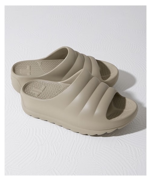 nissen（ニッセン）の「TELIC（テリック）W-CLOUD（サンダル・メンズ・黒/アイボリー/コルクブラウン・S=23.0~23.5cm/M=24.0~24.5cm/ML=25.5~26.0cm）」の3枚目の写真