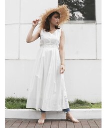 dazzlin | バックミニリボンロングワンピース(ワンピース)