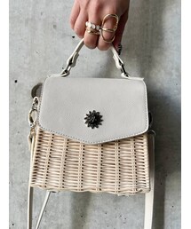 EVRIS | ラタンボックスショルダーBAG(ショルダーバッグ)
