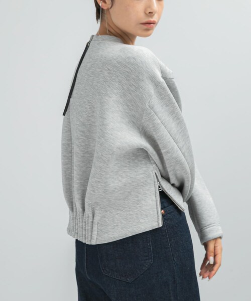 URBAN RESEARCH ROSSO（アーバンリサーチロッソ）の「ELENDEEK　TUCK HEM CROPPED CS（Tシャツ/カットソー・レディース・O.WHT/BLK/GRY・FREE）」の20枚目の写真