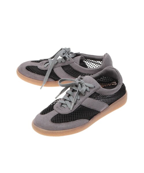 LAGUNAMOON（ラグナムーン）の「メッシュスニーカー（その他シューズ・レディース・ホワイト/チャコールグレー・S/M）」の8枚目の写真