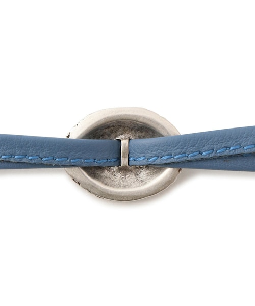 ADAM ET ROPE'(アダムエロペ)の「【J'aDoRe・店舗限定】【PUNTOVITA(プントヴィータ)】コンチョマルチベルト(ベルト・レディース・キナリ/ブラウン/ブルー・F)」の19枚目の写真