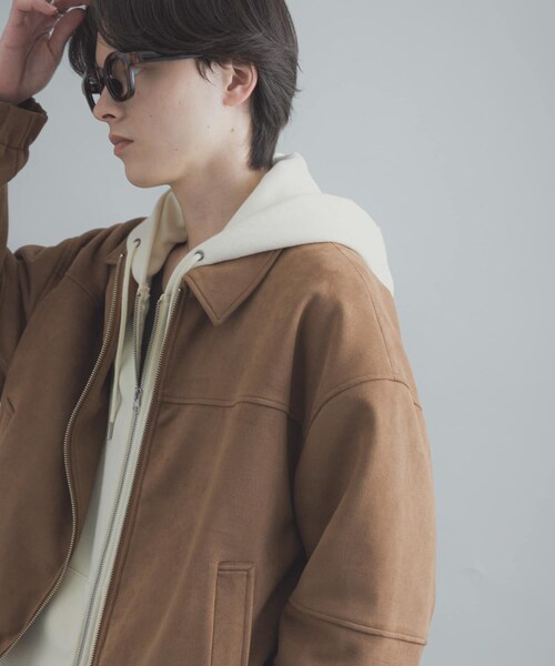 SENSE OF PLACE by URBAN RESEARCH（センスオブプレイスバイアーバンリサーチ）の「F/S ZIPブルゾン（ブルゾン・メンズ・BLACK/BEIGE/KHAKI・M/L）」の17枚目の写真