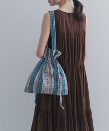 URBAN RESEARCH DOORS（アーバンリサーチドアーズ）の「インドプリントトートバッグ（トートバッグ・レディース）」