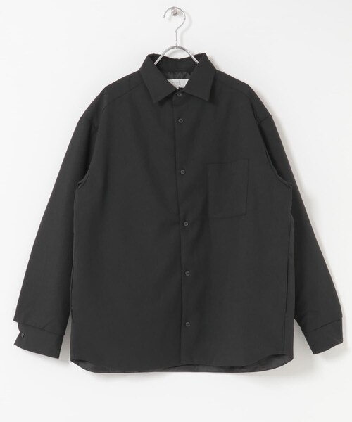 URBAN RESEARCH ROSSO（アーバンリサーチロッソ）の「『XLサイズあり』ヒートパテッドシャツジャケット（その他アウター・メンズ・GRAY/BLACK・M/L/XL）」の11枚目の写真