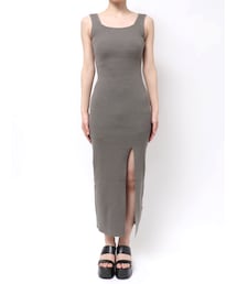 EMODA | RIB SLIT MAXI KNIT OP(ワンピース)