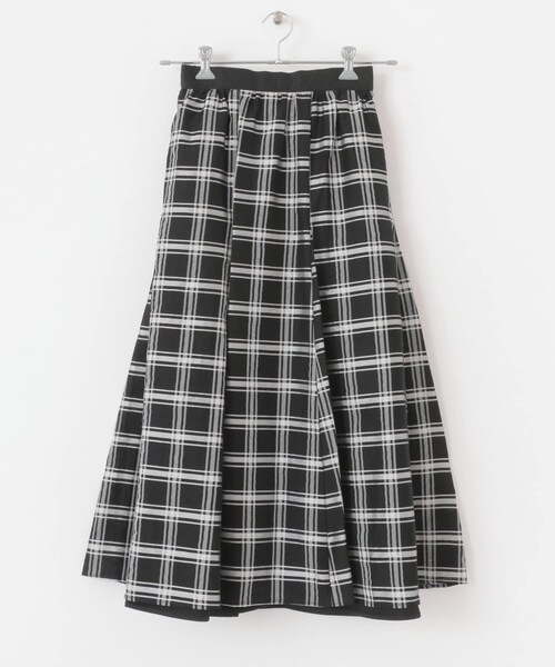 URBAN RESEARCH Sonny Label（アーバンリサーチサニーレーベル）の「リバーシブルチェックスカート（スカート・レディース・ブラック/ベージュ・FREE）」の11枚目の写真