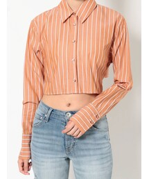 GYDA | バックリボンショートシャツ(シャツ/ブラウス)