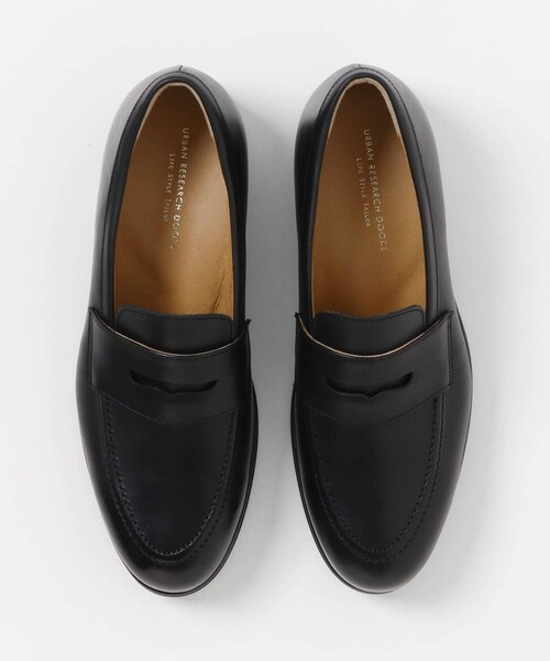 URBAN RESEARCH DOORS（アーバンリサーチドアーズ）の「LIFE STYLE TAILOR　マルチスペックコインローファー（ドレスシューズ・メンズ・BLACK・7/7.5/8/8.5）」の4枚目の写真