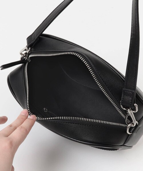 URBAN RESEARCH DOORS(アーバンリサーチドアーズ)の「2WAYスクエアショルダーバッグ(ショルダーバッグ・レディース・BLACK/PEACHBEIGE・One)」の13枚目の写真