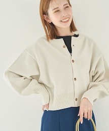 ROPE' PICNIC（ロペピクニック）の「前後2wayショート丈ニットカーディガン（カーディガン/ボレロ）」