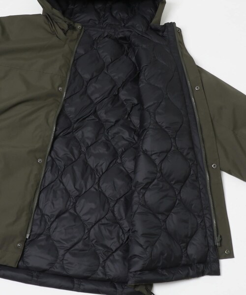 URBAN RESEARCH Sonny Label（アーバンリサーチサニーレーベル）の「『別注』TAION×Sonny Label　HOOD DOWN JACKET（その他アウター・メンズ・ブラック/チャコール/オリーブ・M/L/XL）」の20枚目の写真