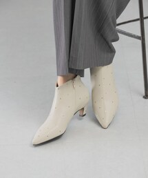 URBAN RESEARCH ROSSO | LE VERNIS　Stud pointed boots(ブーツ)