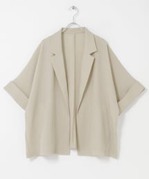 ITEMS URBANRESEARCH | メッシュ半袖ジャケット(ノーカラージャケット)