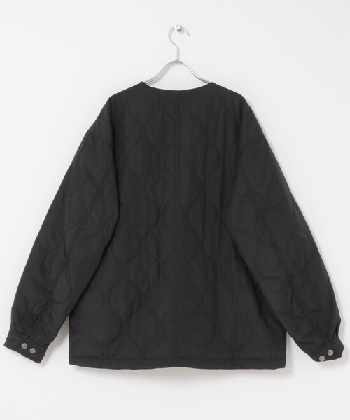 URBAN RESEARCH DOORS(アーバンリサーチドアーズ)の「FORK&SPOON SORONAリバーシブルブルゾン(ブルゾン・メンズ・BLACK/KHAKI/BEIGE・4/5)」の17枚目の写真