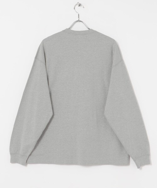 URBAN RESEARCH（アーバンリサーチ）の「SEE SEE　BASIC LS TEE（Tシャツ/カットソー・メンズ・WHITE/D NAVY/BLACK/GREY杢/ASH GREY・M/L/XL/XXL）」の20枚目の写真