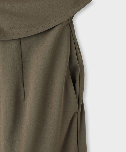 ROPE'（ロペ）の「【一部店舗限定】【REALM（レルム）】PEPLUM SKIRT｜フリルタイトスカート　26SS（スカート・レディース・カーキ・38）」の17枚目の写真