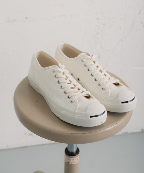 SENSE OF PLACE by URBAN RESEARCH(センスオブプレイスバイアーバンリサーチ)の「Converse JACK PURCELL CL(スニーカー・メンズ・WHITE/BLACK・26/27/28)」の14枚目の写真
