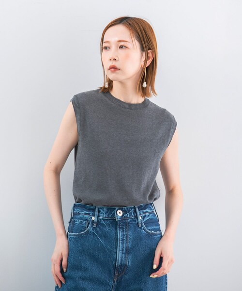 URBAN RESEARCH ROSSO（アーバンリサーチロッソ）の「GICIPI　OPALE（ニット/セーター・レディース・Lavender/Buio/Carbon/Pistachio/Bianco・1）」の13枚目の写真