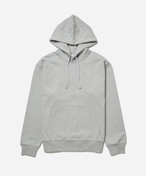 Saturdays NYC（サタデーズ ニューヨークシティ ）の「DITCH MILLER STANDARD HOODIE（パーカー・レディース・グレー/サックス/チャコール・S/L/XL/M/XS）」の9枚目の写真