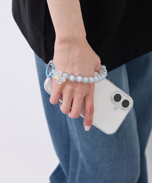 ROPE' PICNIC（ロペピクニック）の「ハンドストラップ（スマホグッズ・レディース・ライトグリーン/ターコイズ/ラベンダー/ピンク・F）」の7枚目の写真