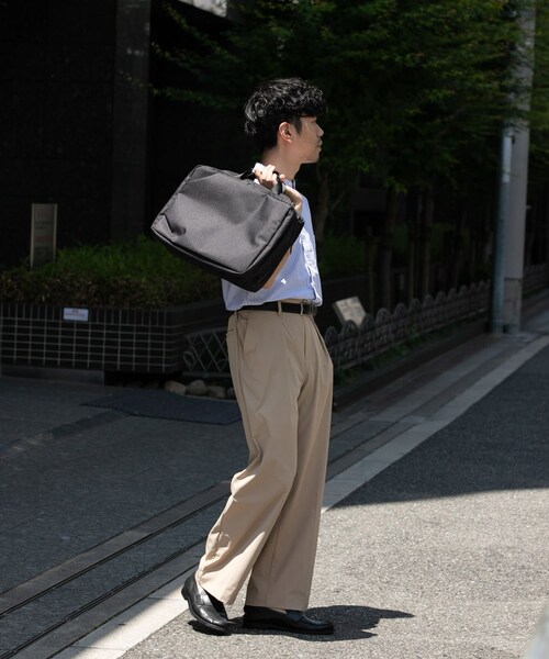 RODE SKO（ロデスコ）の「撥水タック3WAYリュックサック（バックパック/リュック・メンズ・BLACK/CHARCOAL・one）」の6枚目の写真