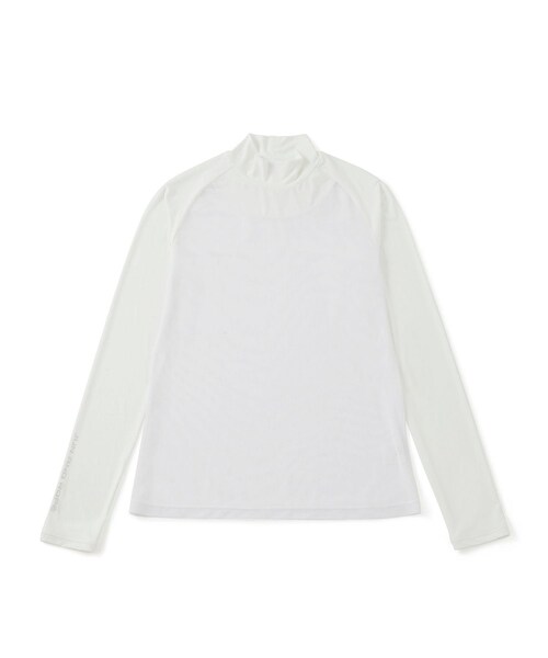 ROPE'（ロペ）の「【UVカット】【速乾】クールコアUVメッシュ切替モックプルオーバー（Tシャツ/カットソー・レディース・ブラック/ホワイト/ネイビー・L/M/S）」の17枚目の写真