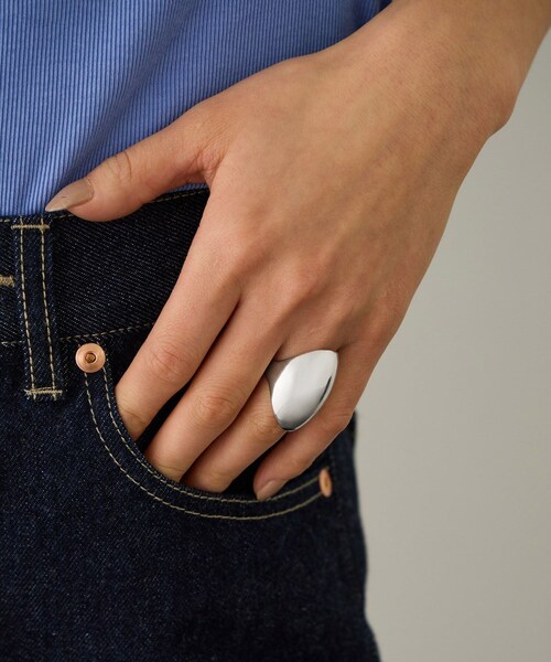 ROPE'(ロペ)の「【WEB限定】【IRIS47(イリス)】armor ring(リング・レディース・シルバー・11/13)」の22枚目の写真