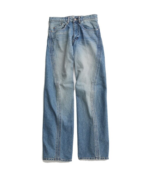 NVRFRGT/ネヴァーフォーゲット】3D TWISTED JEANS