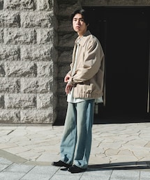 URBAN RESEARCH DOORS | ヘムシャーリング フルジップ ブルゾン(ブルゾン)