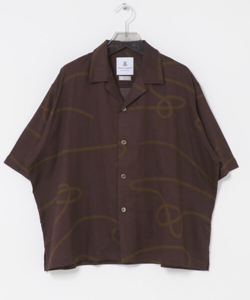 URBAN RESEARCH（アーバンリサーチ）の「SENTO-GRASHI　「ゆ」 shirts（シャツ/ブラウス・メンズ・BRN×Y.BRN/BLU×L.BLU・M/L/L/XL）」の6枚目の写真