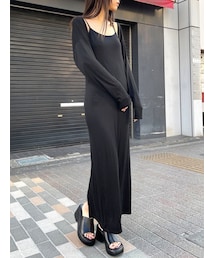 EMODA | ボレロセットキャミソールワンピース(ワンピース)