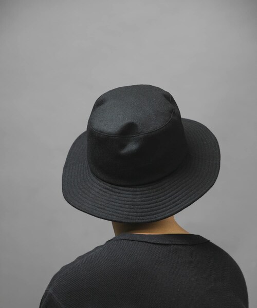URBAN RESEARCH(アーバンリサーチ)の「『別注』KIJIMA TAKAYUKI×URBAN RESEARCH ウールフランネルハット(ハット・メンズ・40 NAVY/01 BLACK/04 GRAY・2)」の6枚目の写真