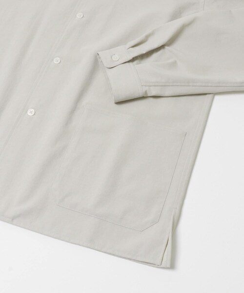 URBAN RESEARCH DOORS（アーバンリサーチドアーズ）の「『イージーケア/速乾/UVカット』クイックドライロングスリーブシャツカバーオール（カバーオール・メンズ・CHALK/YELLOW/BLUEGREEN/NAVY・M/L）」の14枚目の写真