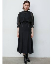 LAGUNAMOON | Autumnレイヤードステッチワンピース(ワンピース)