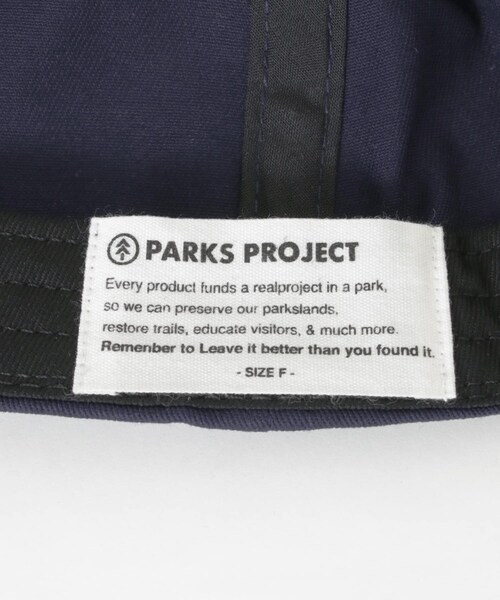 THE GOODLAND MARKET（ザグッドランドマーケット）の「PARKS PROJECT　PARKS-TWIL PARKS LOGO CAP（キャップ・メンズ・BEIGE/NAVY/GRAY・FREE）」の12枚目の写真