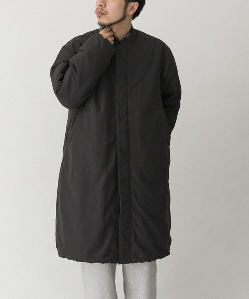 EKAL（エカル）の「『UR TECH』インサレーションコート（その他アウター・メンズ・ダークブラウン/チャコール・M/L）」の14枚目の写真