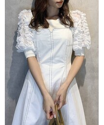 dazzlin | パーティフリルニットトップス(ニット/セーター)