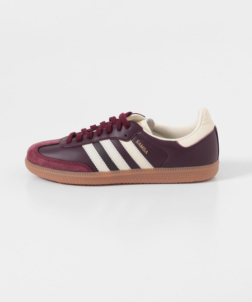 KBF(ケイビーエフ)の「adidas SAMBA OG(スニーカー・レディース・CRM WHITE/MAROON・23.5/24.5)」の8枚目の写真