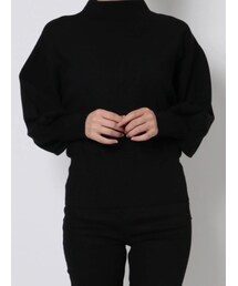 LAGUNAMOON | ボトルネックボリュームスリーブニットプルオーバー(ニット/セーター)