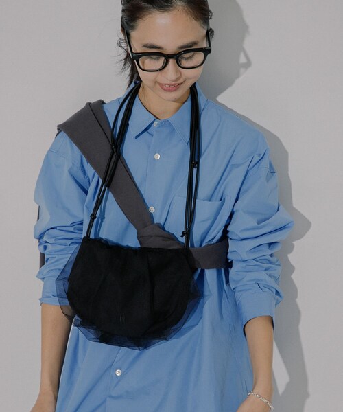 RODE SKO（ロデスコ）の「hun RODESKO　Tulle mini（ショルダーバッグ・レディース・BLACK/OYSTER・one）」の22枚目の写真