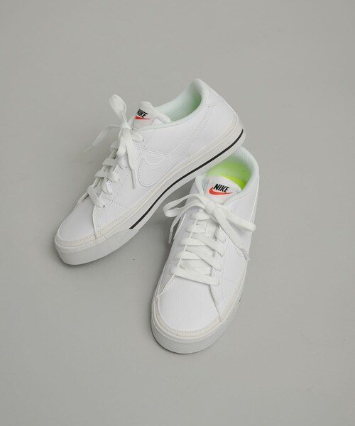 URBAN RESEARCH Sonny Label（アーバンリサーチサニーレーベル）の「NIKE　ウィメンズコートレガシー（スニーカー・レディース・ホワイト・23/23.5/24/24.5）」の10枚目の写真