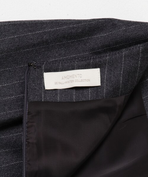 URBAN RESEARCH（アーバンリサーチ）の「AMOMENTO　WOOL MAXI LONG SKIRT（スカート・レディース・STRIPE・0）」の18枚目の写真