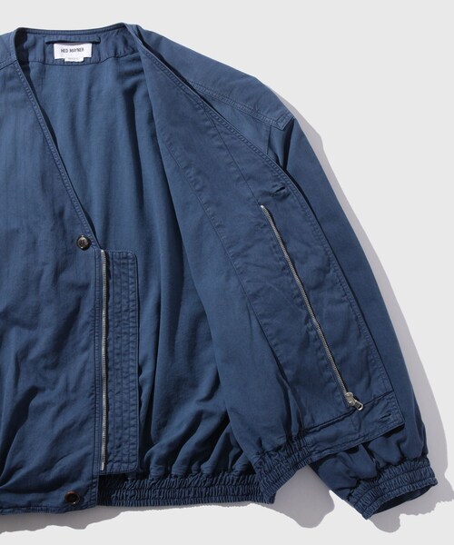 ADAM ET ROPE'（アダムエロペ）の「【HED MAYNER/ヘドメイナー】WORKER DENIM JACKET（その他アウター・メンズ・ネイビー・M/S）」の10枚目の写真