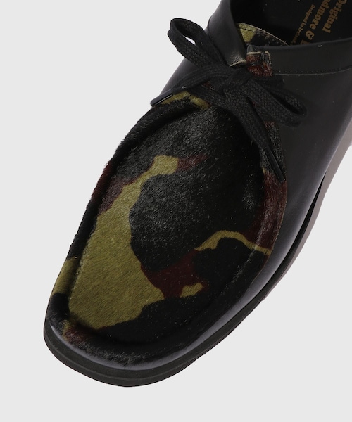 ADAM ET ROPE'（アダムエロペ）の「【Padmore&Barnes for WILD LIFE TAILOR】EX COMBI LEATHER MOC（モカシン/デッキシューズ・メンズ・グリーン系・24.5/25.5/26.5/27.5）」の9枚目の写真
