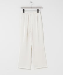 URBAN RESEARCH | サテンイージーセミフレアパンツ(その他パンツ)